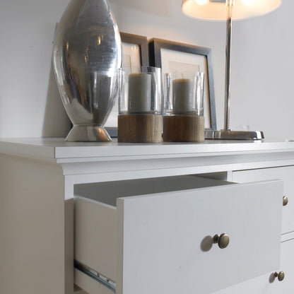 Cote | Furniture Paris Chest of Drawers, 6 Drawer - White Paris, Chest of Drawers 701767184949