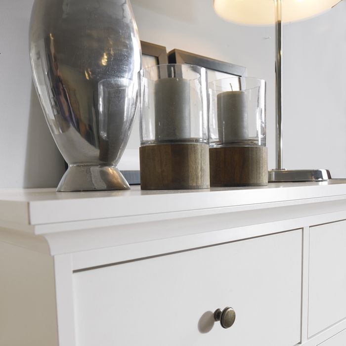 Cote | Furniture Paris Chest of Drawers, 8 Drawer - White Paris, Chest of Drawers 701767194949