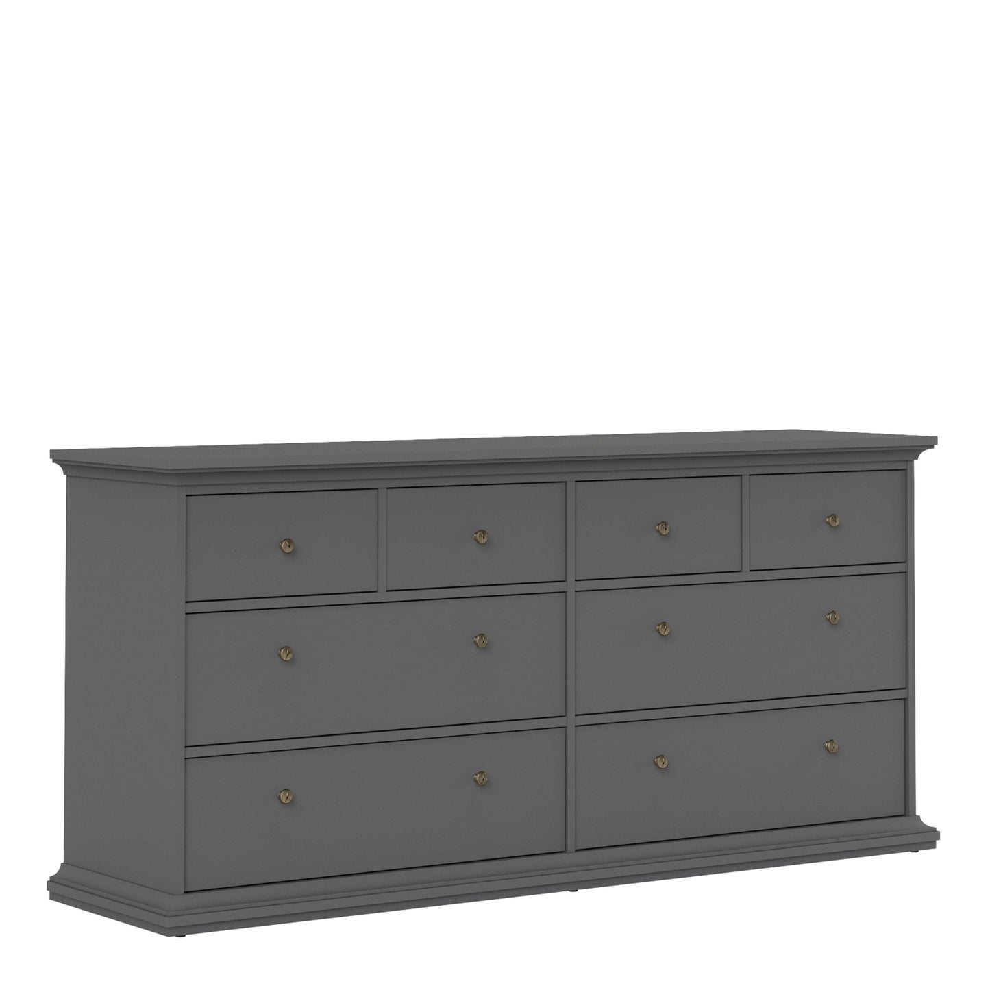 Cote | Furniture Paris Chest of Drawers, 8 Drawer - Grey Paris, Chest of Drawers 70176719igig