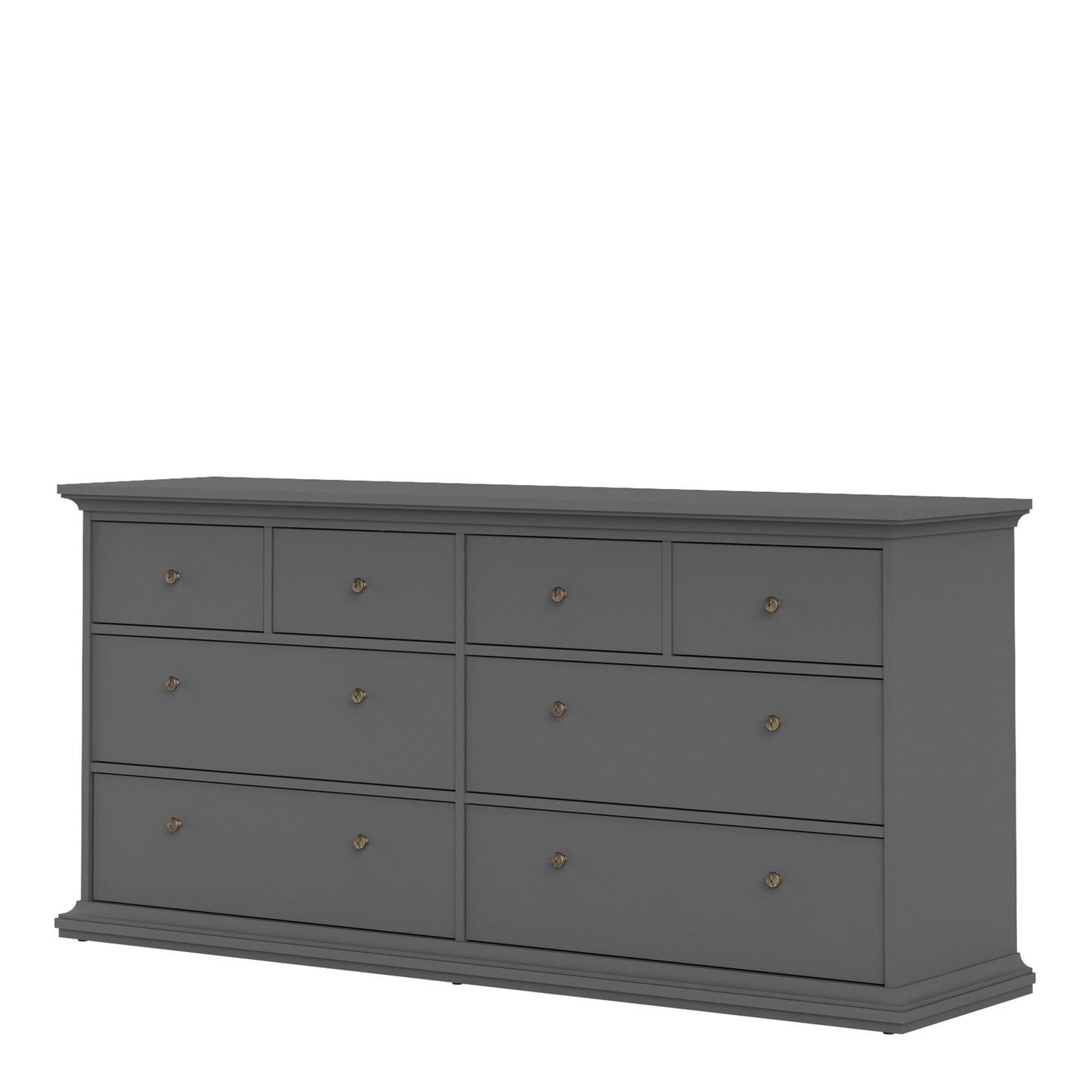 Cote | Furniture Paris Chest of Drawers, 8 Drawer - Grey Paris, Chest of Drawers 70176719igig