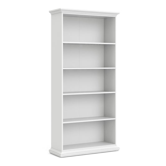 Cote | Furniture Paris Bookcase, Tall - White Paris, Bookcases 7017986449