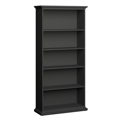 Cote | Furniture Paris Bookcase, Tall - Grey Paris, Bookcases 70179864ig