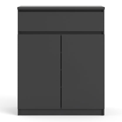 Cote | Furniture Naia Sideboard 1 Drawer + 2 Door - Black Naia, Sideboards 70271075gm