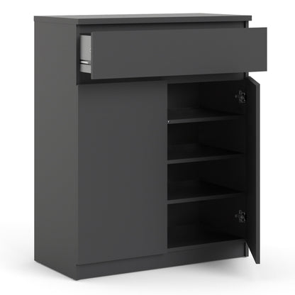 Cote | Furniture Naia Sideboard 1 Drawer + 2 Door - Black Naia, Sideboards 70271075gm