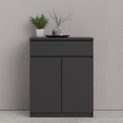 Cote | Furniture Naia Sideboard 1 Drawer + 2 Door - Black Naia, Sideboards 70271075gm