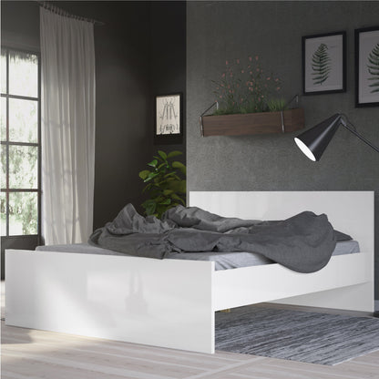 Cote | Furniture Naia Double Bed - White Naia, Beds 70275212uuuu