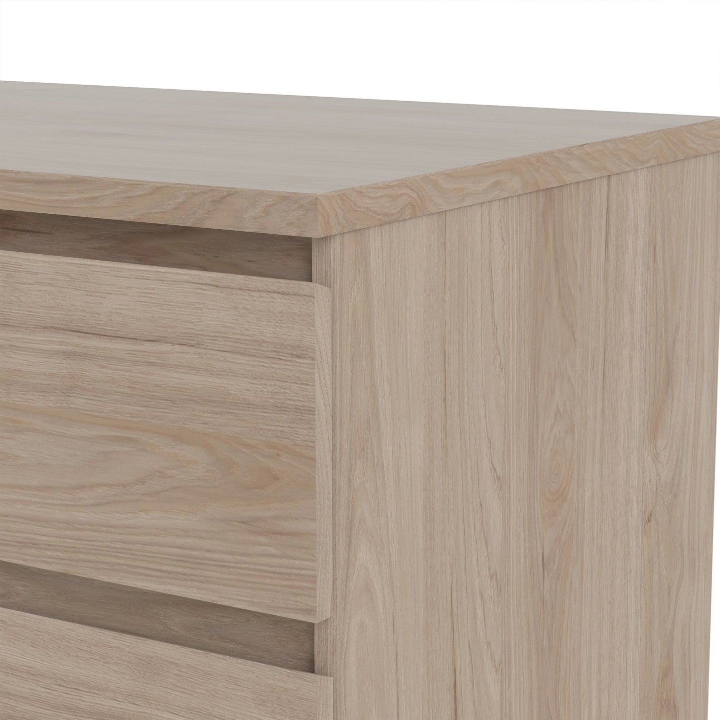 Cote | Furniture Naia Chest of Drawers, Wide 6 Drawer (3+3) - Oak Naia, Chest of Drawers 70276232hl