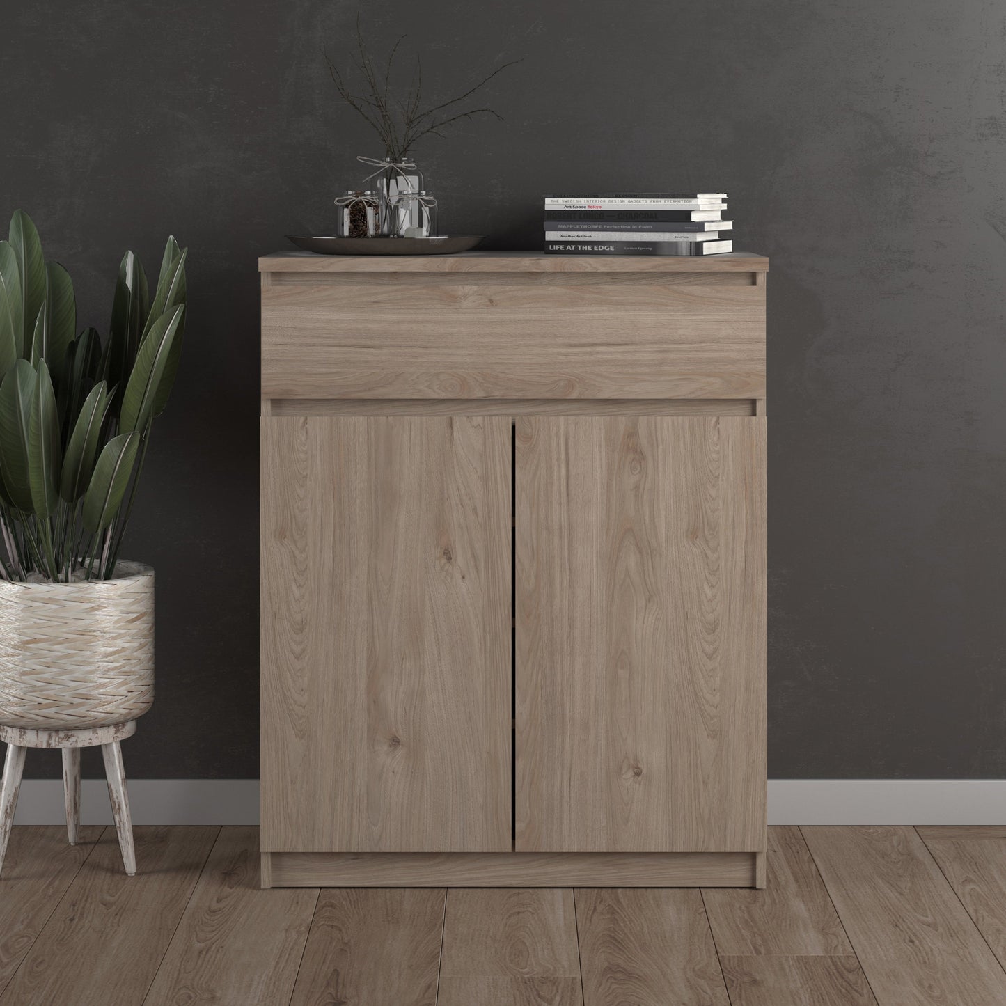 Cote | Furniture Naia Sideboard, 1 Drawer + 2 Doors - Oak Naia, Sideboards 70276234hl