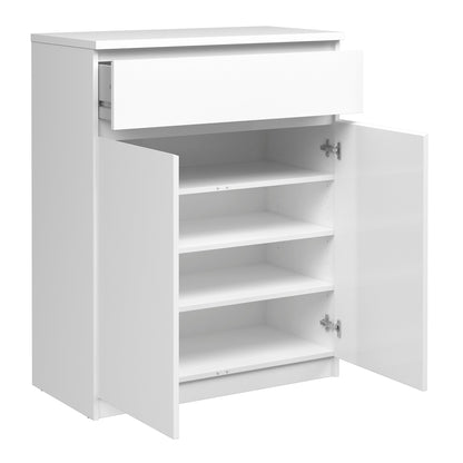 Cote | Furniture Naia Sideboard, 1 Drawer + 2 Doors - White Naia, Sideboards 70276234uu