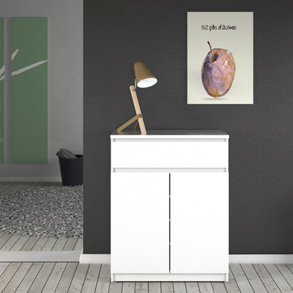 Cote | Furniture Naia Sideboard, 1 Drawer + 2 Doors - White Naia, Sideboards 70276234uu