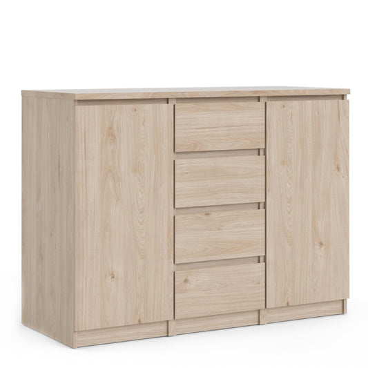 Cote | Furniture Naia Sideboard, 4 Drawer + 2 Doors - Oak Naia, Sideboards 70276236hl