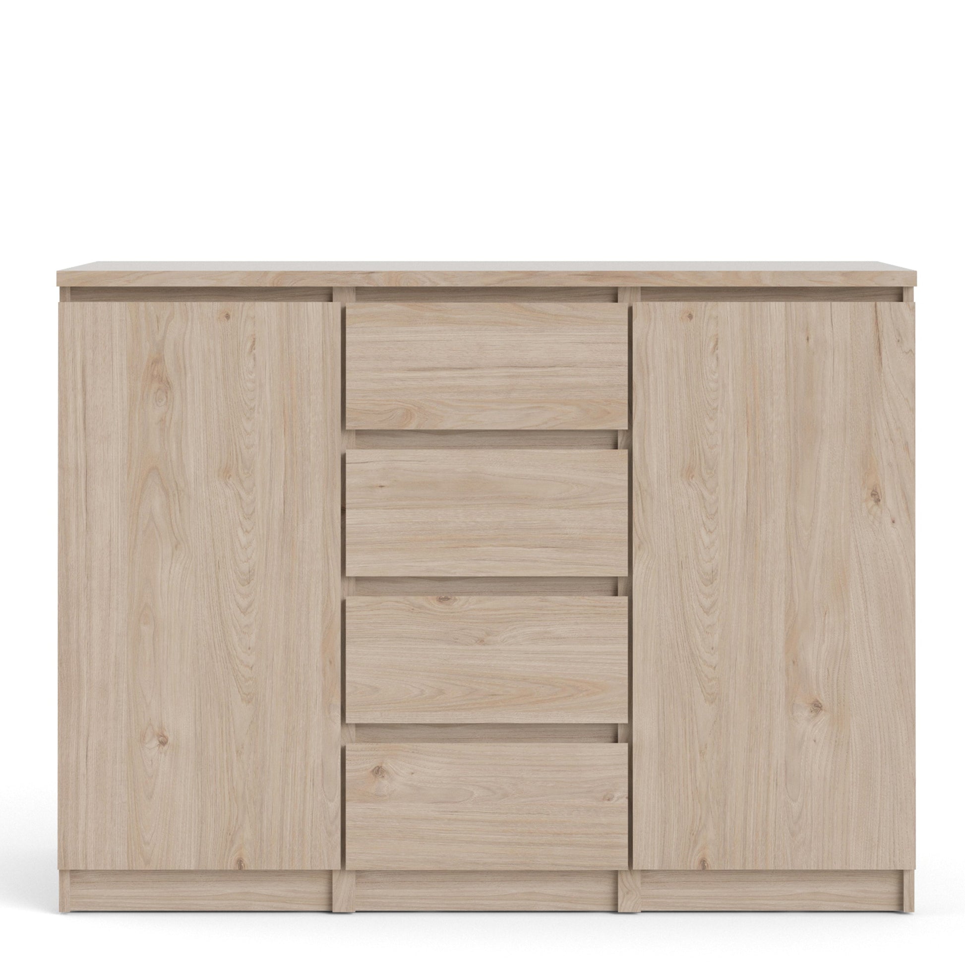 Cote | Furniture Naia Sideboard, 4 Drawer + 2 Doors - Oak Naia, Sideboards 70276236hl