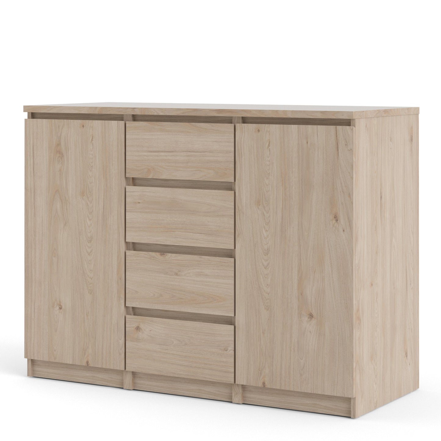 Cote | Furniture Naia Sideboard, 4 Drawer + 2 Doors - Oak Naia, Sideboards 70276236hl