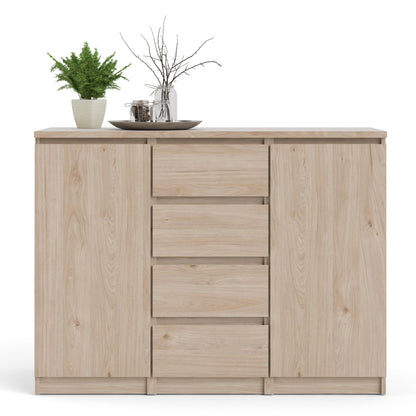 Cote | Furniture Naia Sideboard, 4 Drawer + 2 Doors - Oak Naia, Sideboards 70276236hl