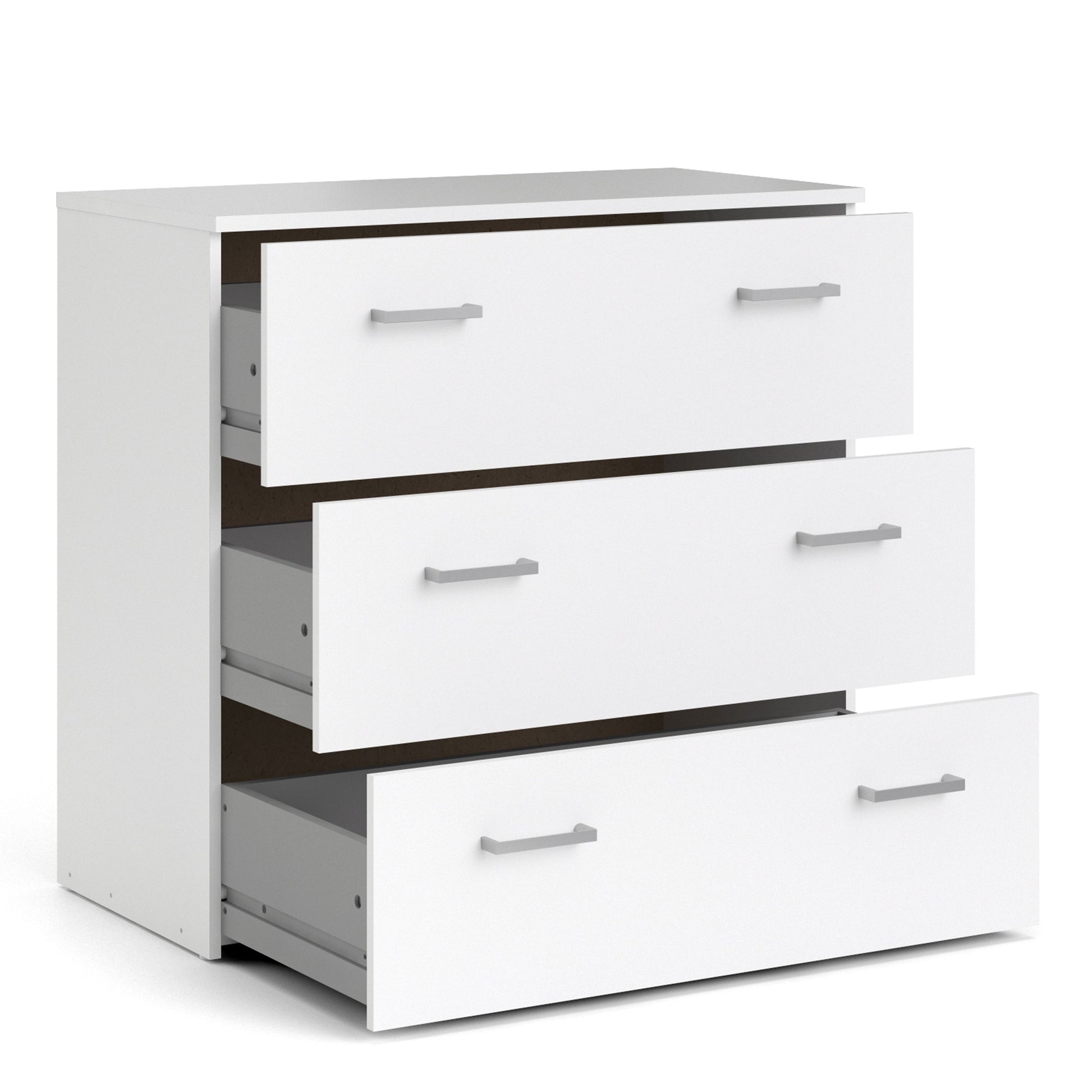 Cote | Furniture Space Chest of Drawers, 3 Drawer - White Space, Chest of Drawers 705704214949