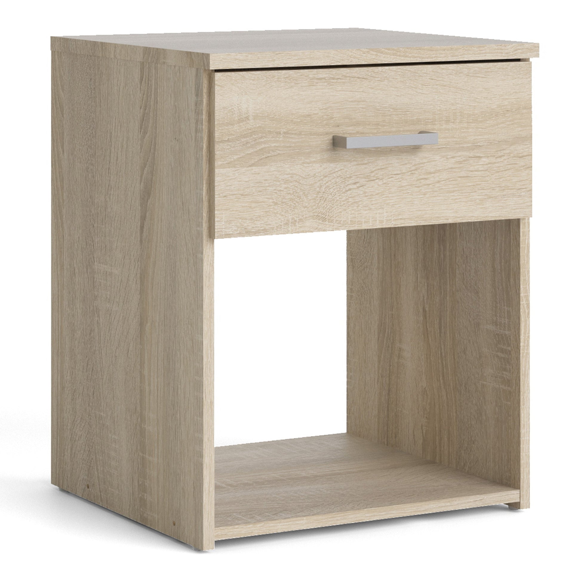 Cote | Furniture Space Bedside Table, 1 Drawer - Oak Space, Bedside Tables 70570423akak