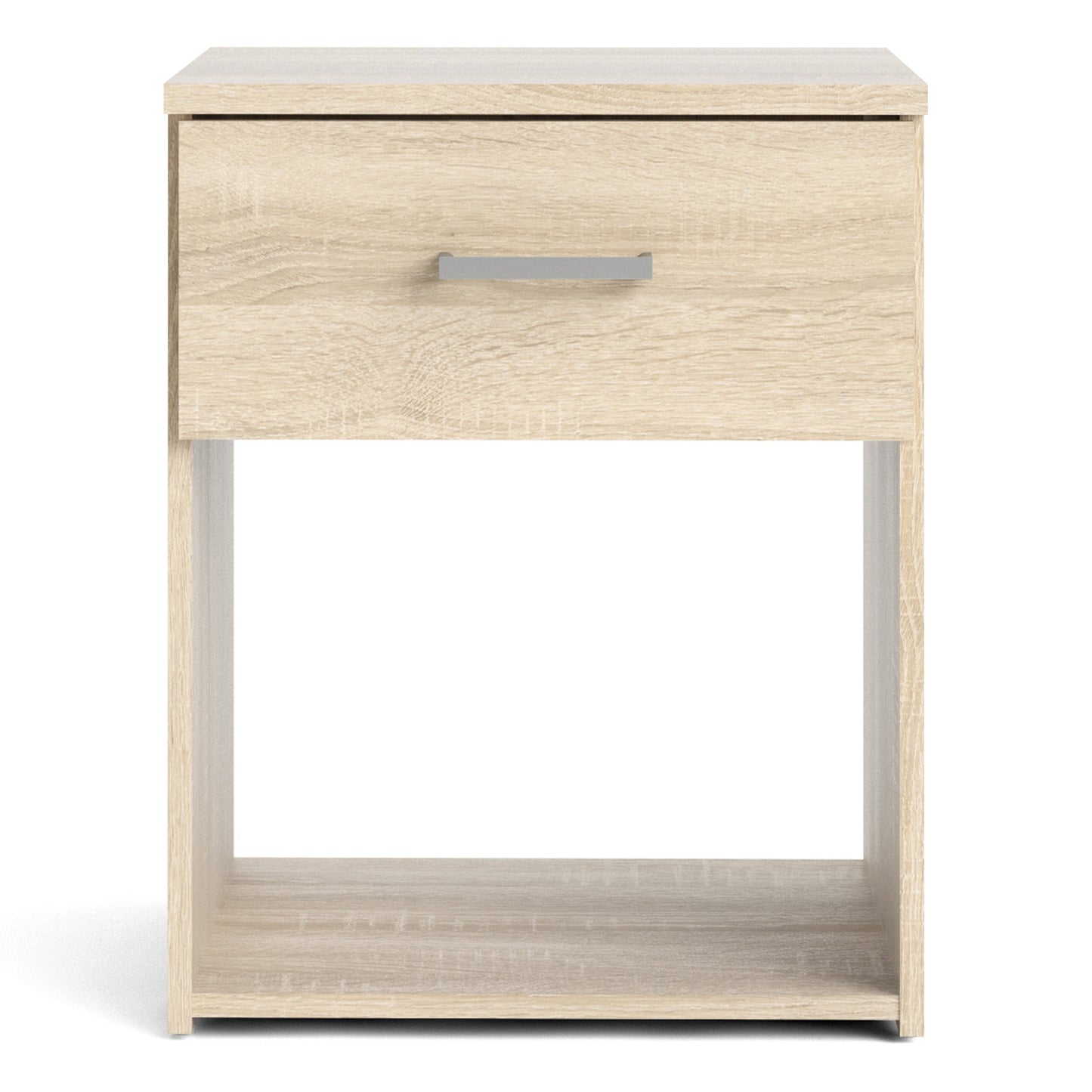 Cote | Furniture Space Bedside Table, 1 Drawer - Oak Space, Bedside Tables 70570423akak