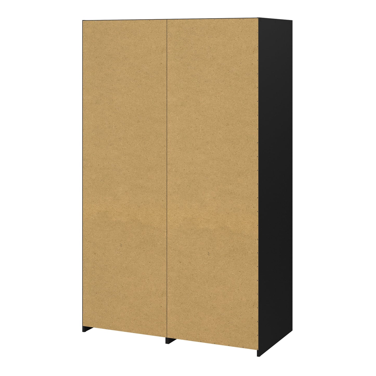 Cote | Furniture Line Wardrobe, 2 Door + 2 Drawer - Black & Oak Line, Wardrobes 70674324gmhl