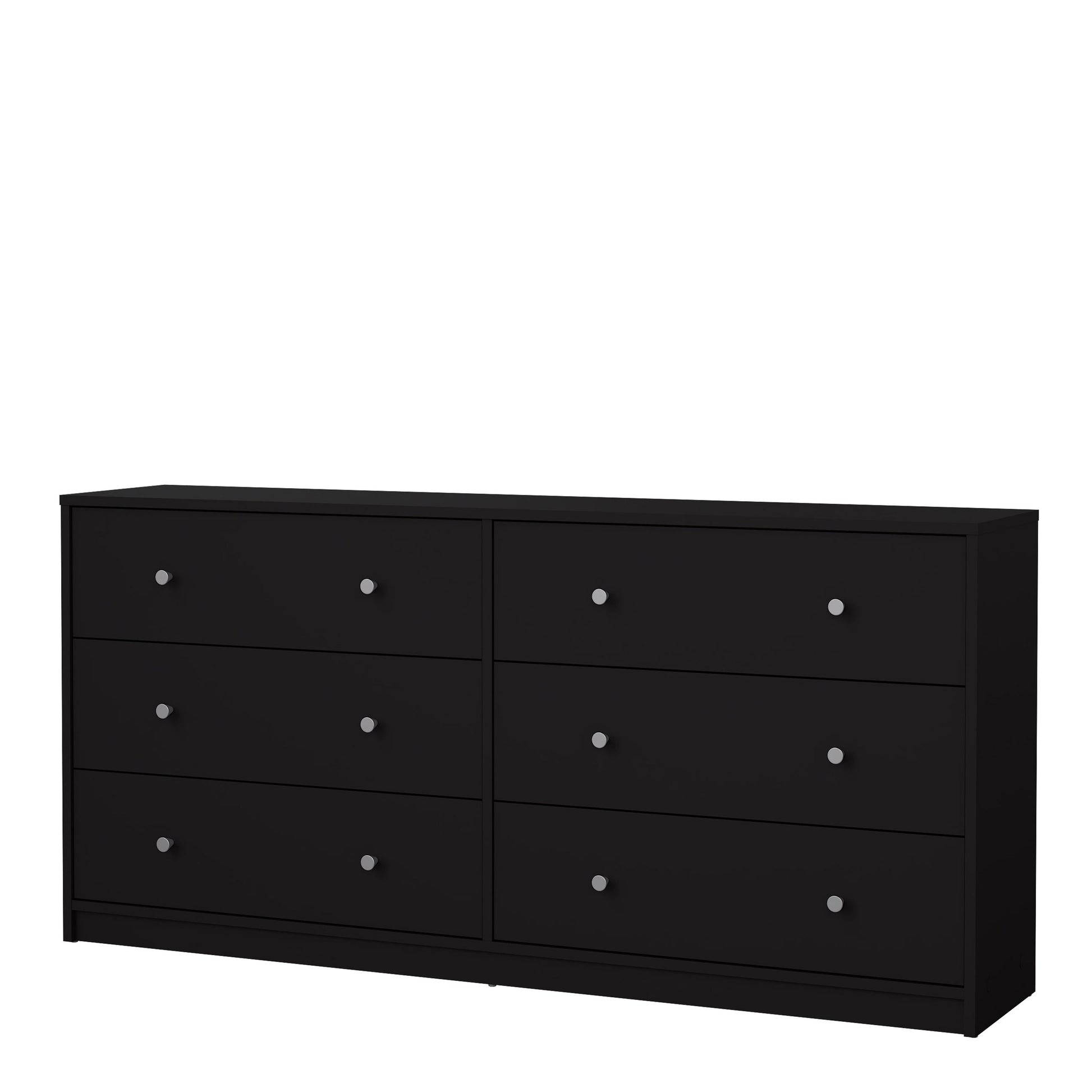 Cote | Furniture May Chest of Drawers, Dresser, 6 Drawer (3+3) - Black May, Chest of Drawers 708703288686