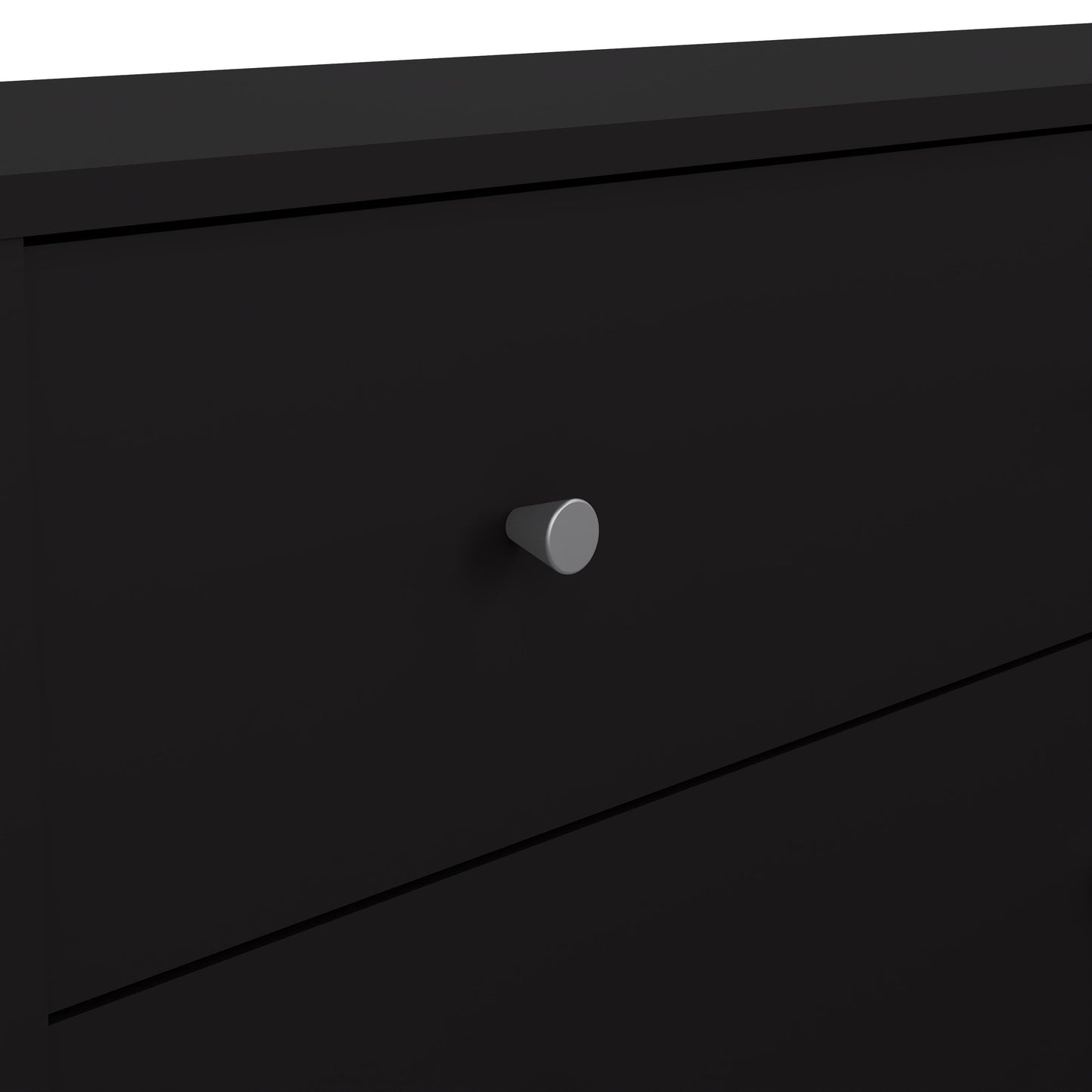 Cote | Furniture May Chest of Drawers, Dresser, 6 Drawer (3+3) - Black May, Chest of Drawers 708703288686