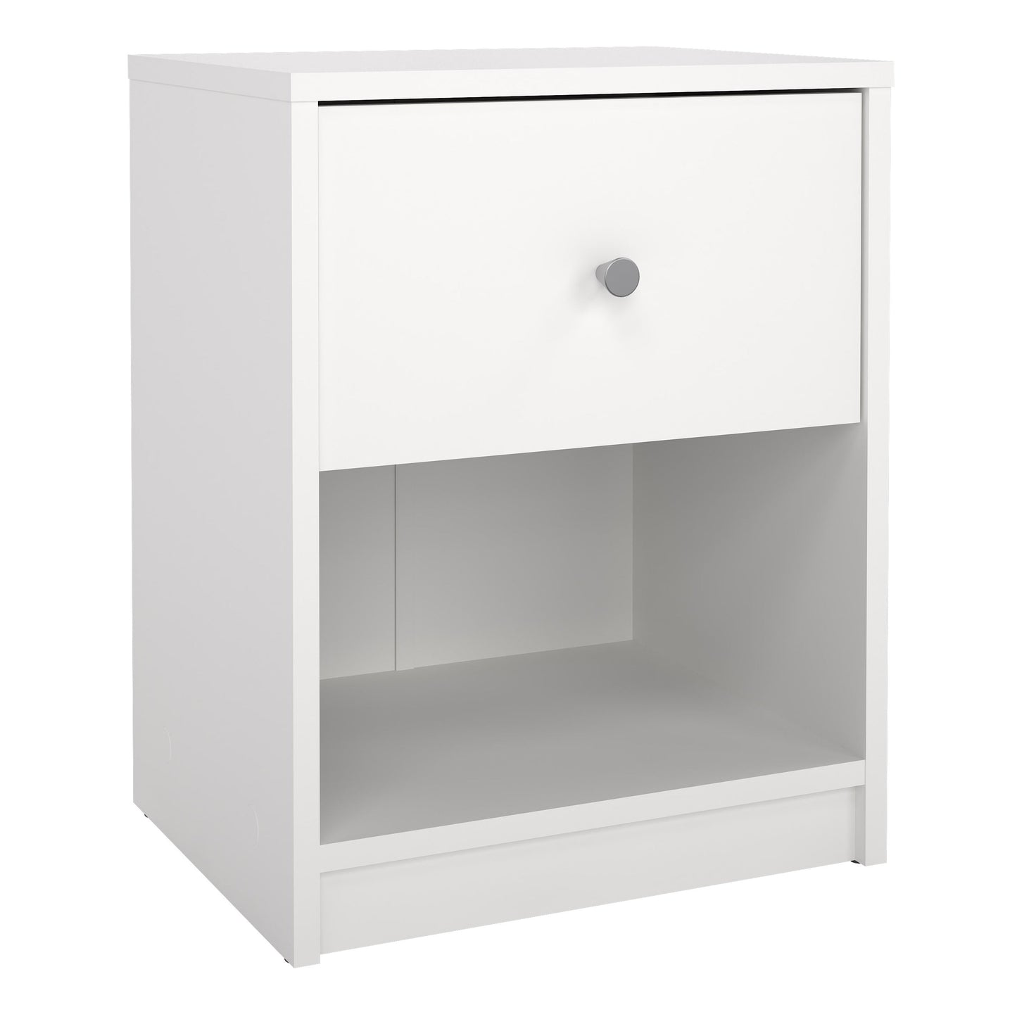 Cote | Furniture May Bedside Table, 1 Drawer - White May, Bedside Tables 7087033149