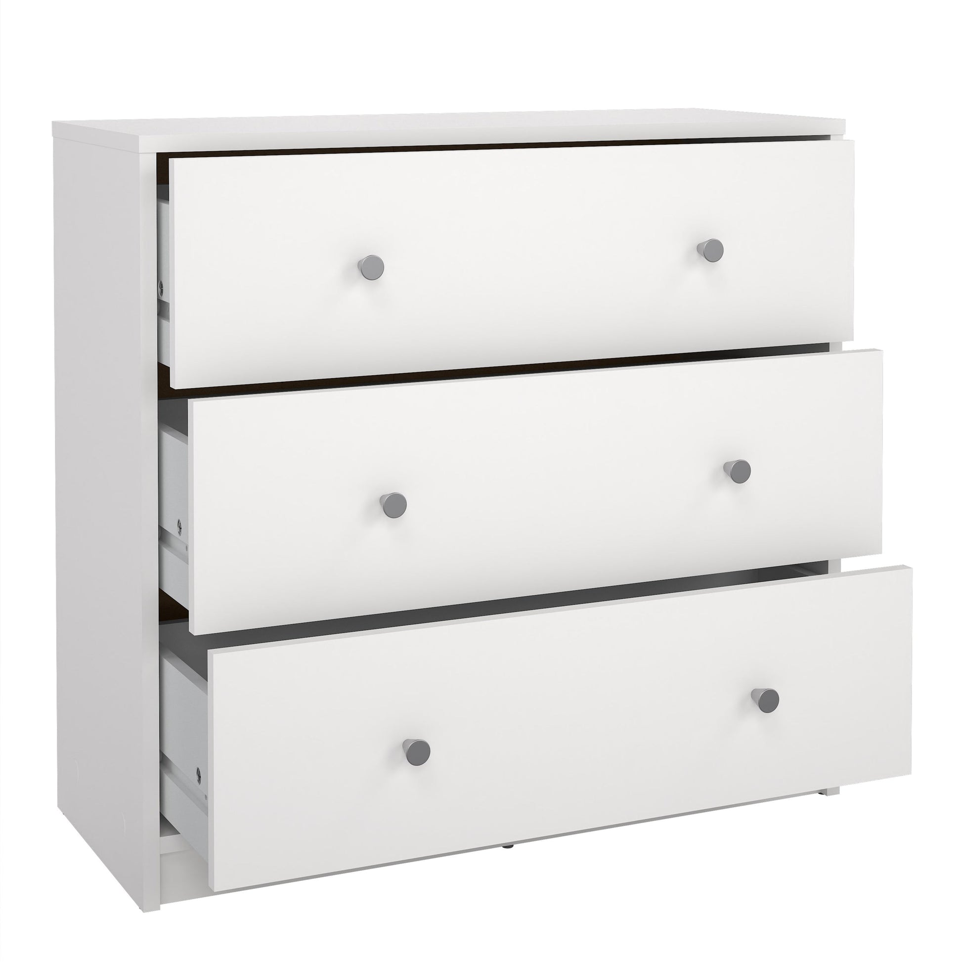 Cote | Furniture May Chest of Drawers, 3 Drawer - White May, Chest of Drawers 7087033249