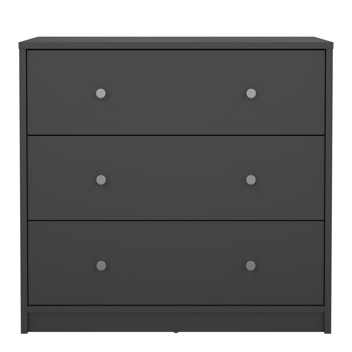 Cote | Furniture May Chest of Drawers, 3 Drawer - Grey May, Chest of Drawers 70870332cn