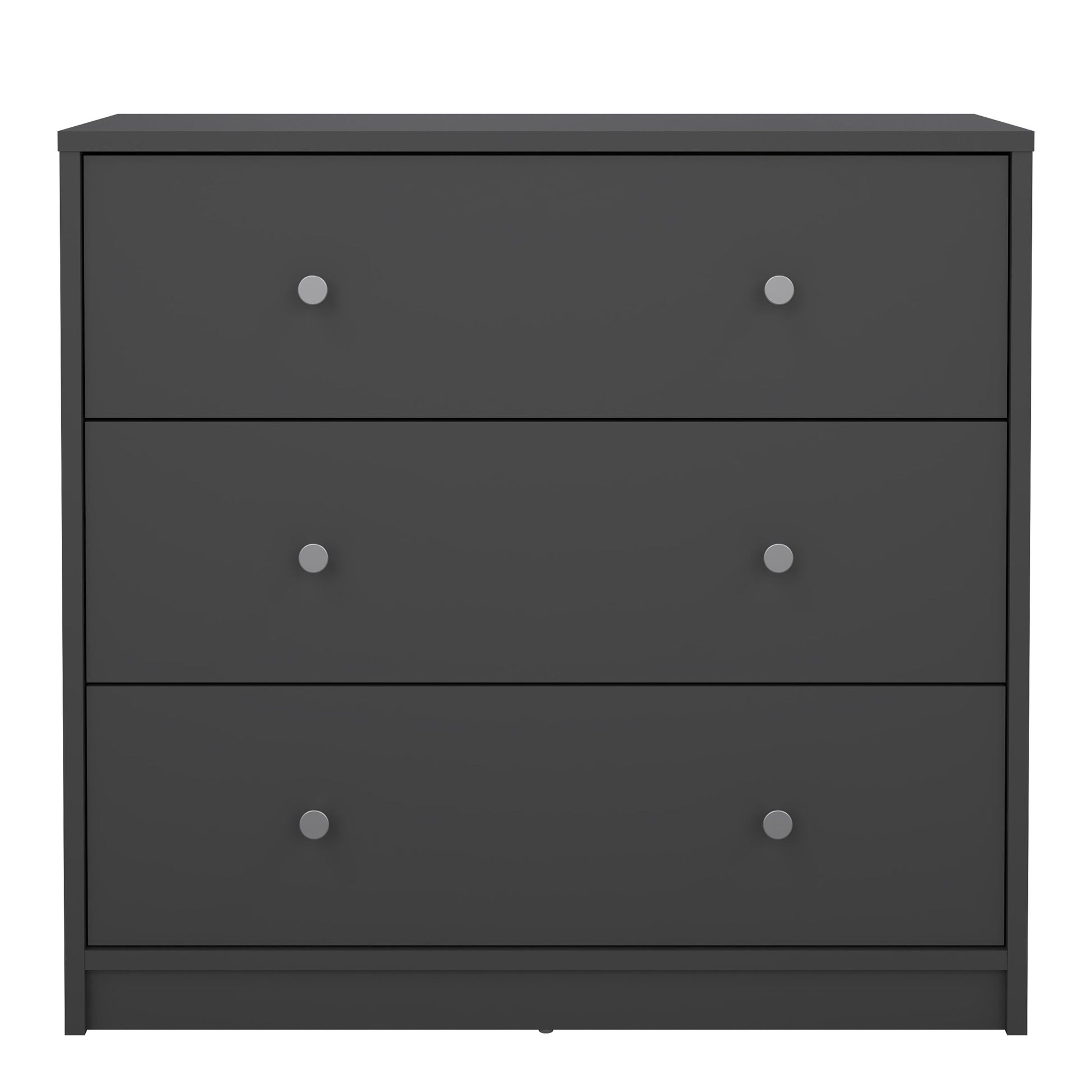 Cote | Furniture May Chest of Drawers, 3 Drawer - Grey May, Chest of Drawers 70870332cn