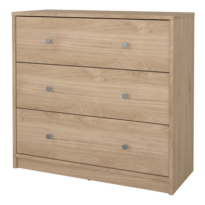 Cote | Furniture May Chest of Drawers, 3 Drawer - Oak May, Chest of Drawers 70870332hl