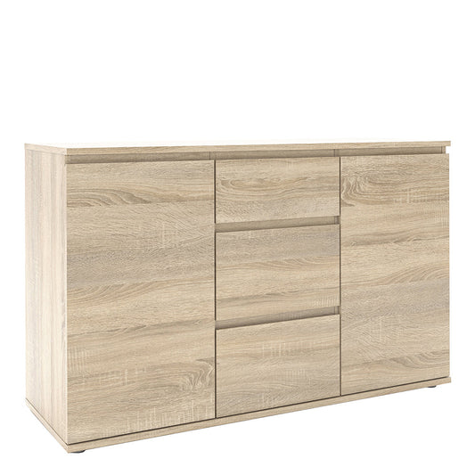 Cote | Furniture Nova Sideboard - 3 Drawer + 2 Door - Oak Nova, Sideboards 70971251akak