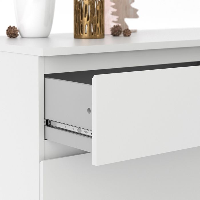 Cote | Furniture Nova Chest of Drawers, 6 Drawer (3+3) Wide - White Nova, Chest of Drawers 709712524949