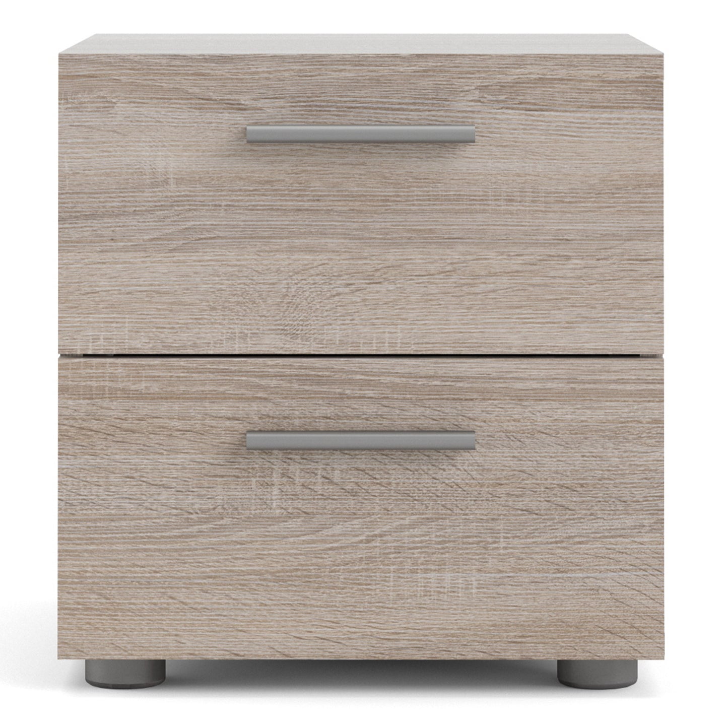 Cote | Furniture Pepe Bedside Table, 2 Drawers - Truffle Oak Pepe, Bedside Tables 71070070cj