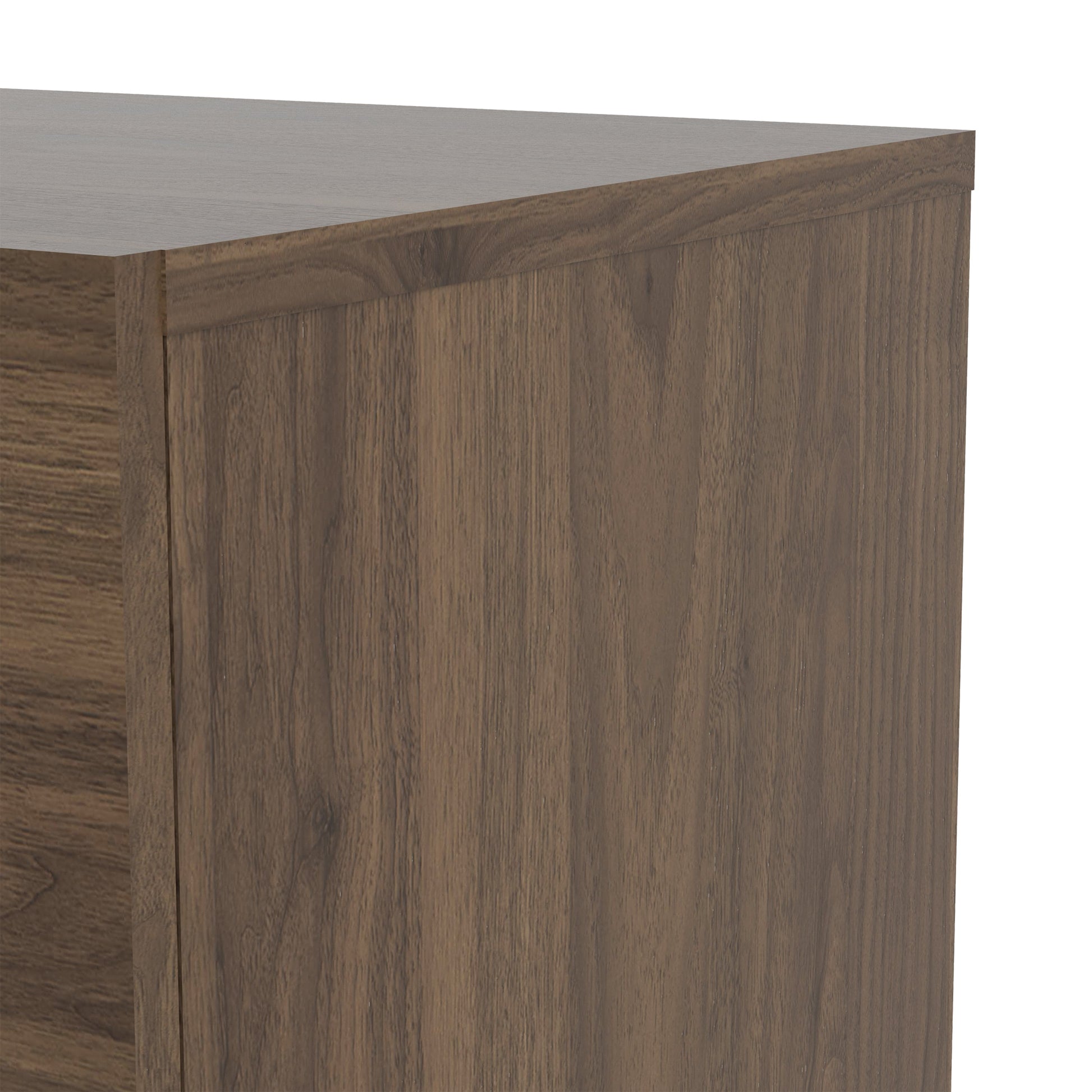 Cote | Furniture Pepe Bedside Table, 2 Drawers - Walnut Pepe, Bedside Tables 71070070dj