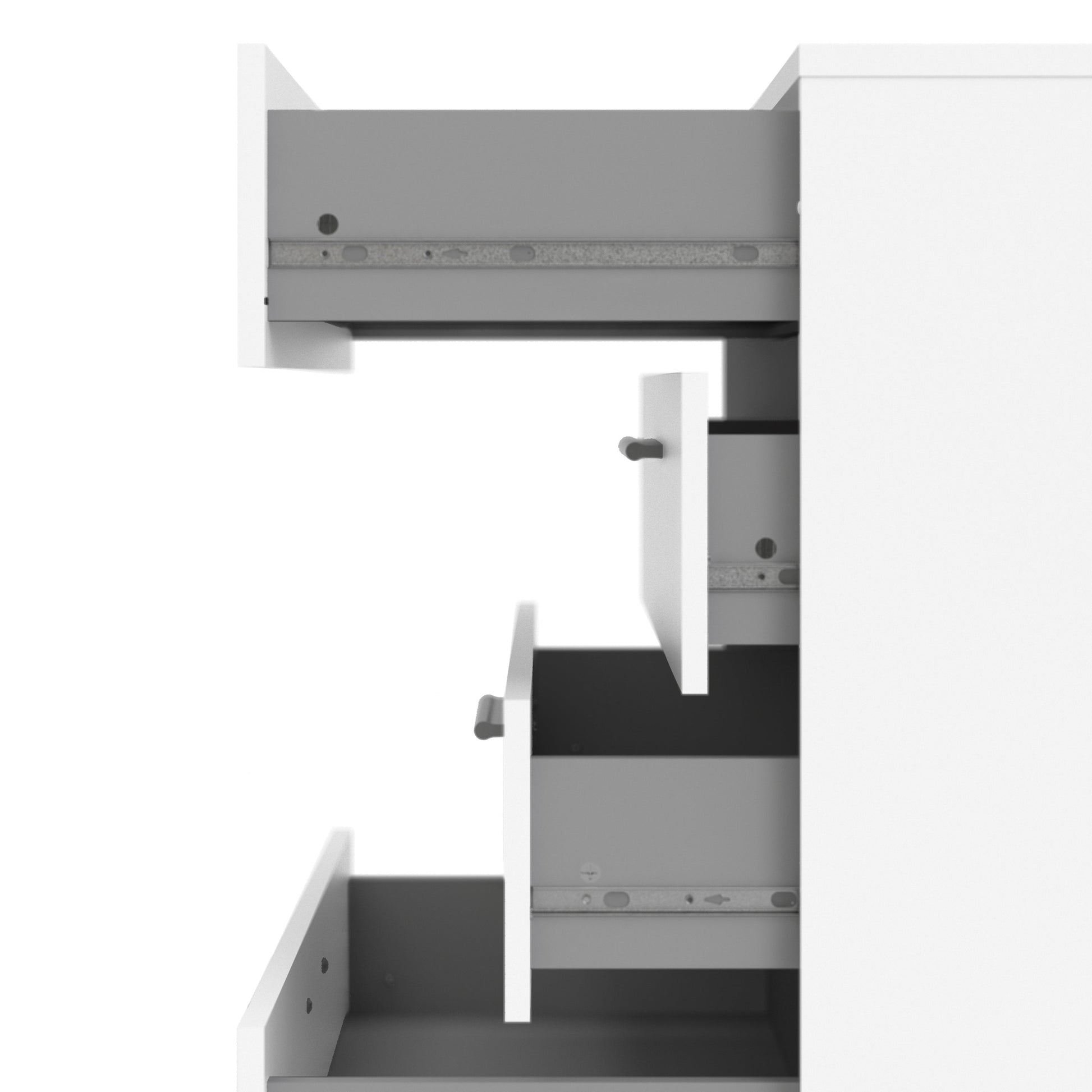 Cote | Furniture Pepe Chest of Drawers, 4 Drawers - White Pepe, Chest of Drawers 710705054949