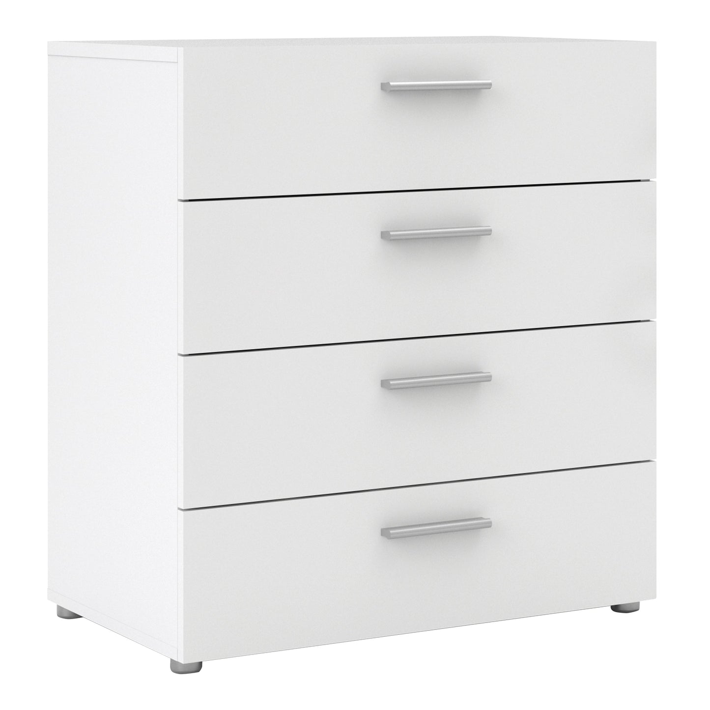 Cote | Furniture Pepe Chest of Drawers, 4 Drawers - White Pepe, Chest of Drawers 710705054949