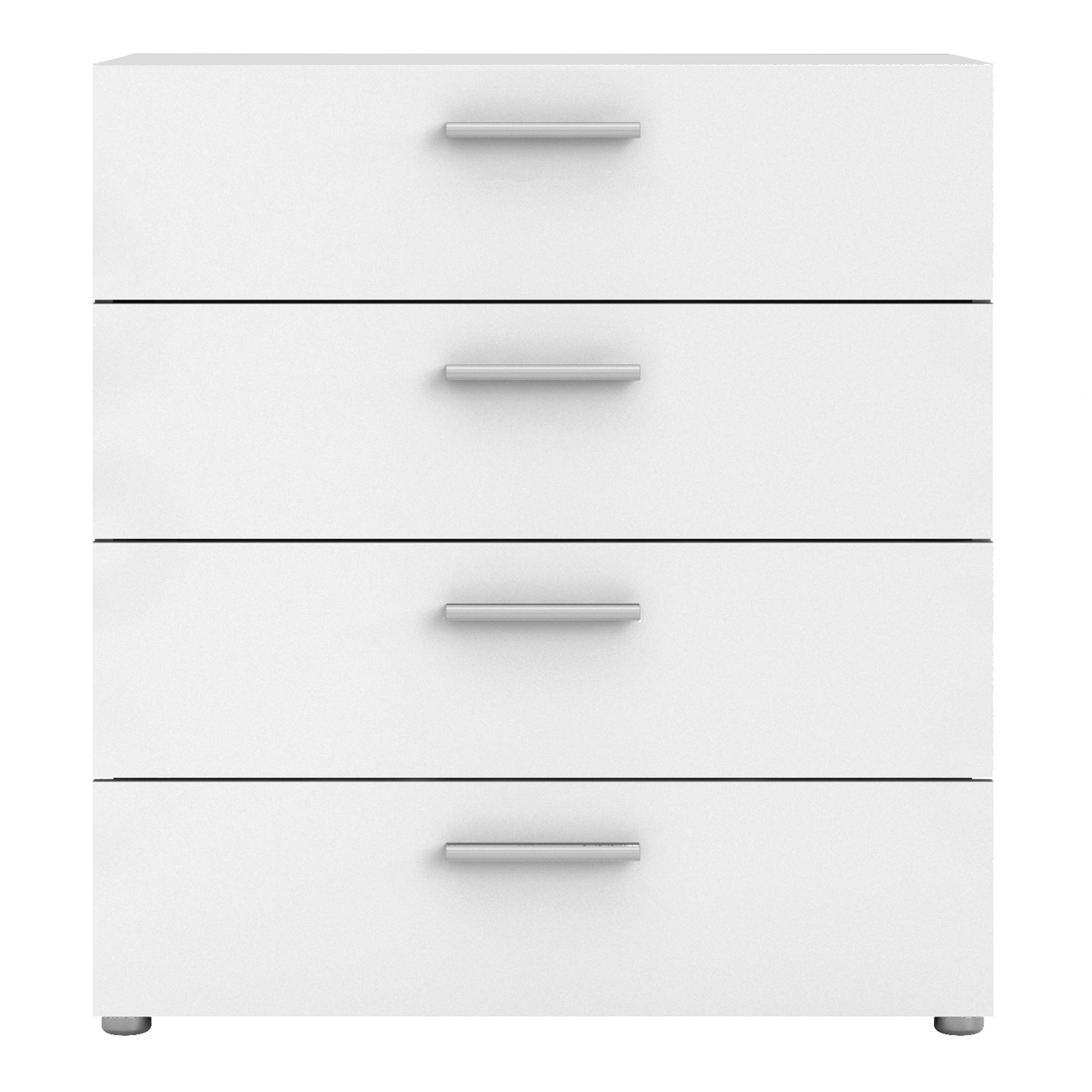 Cote | Furniture Pepe Chest of Drawers, 4 Drawers - White Pepe, Chest of Drawers 710705054949