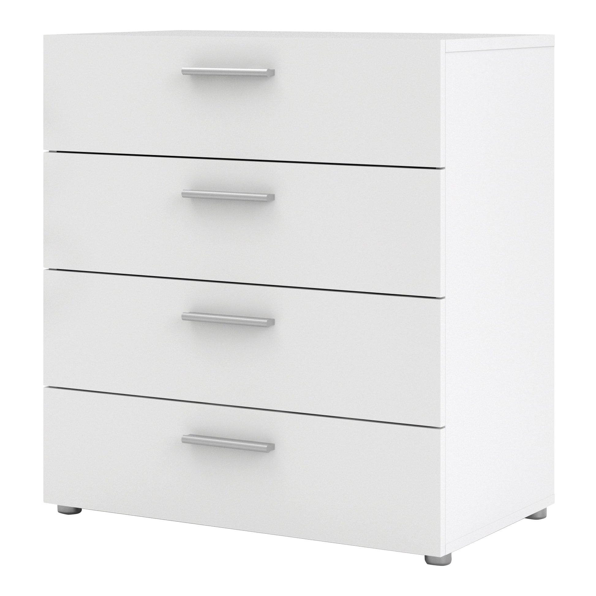 Cote | Furniture Pepe Chest of Drawers, 4 Drawers - White Pepe, Chest of Drawers 710705054949