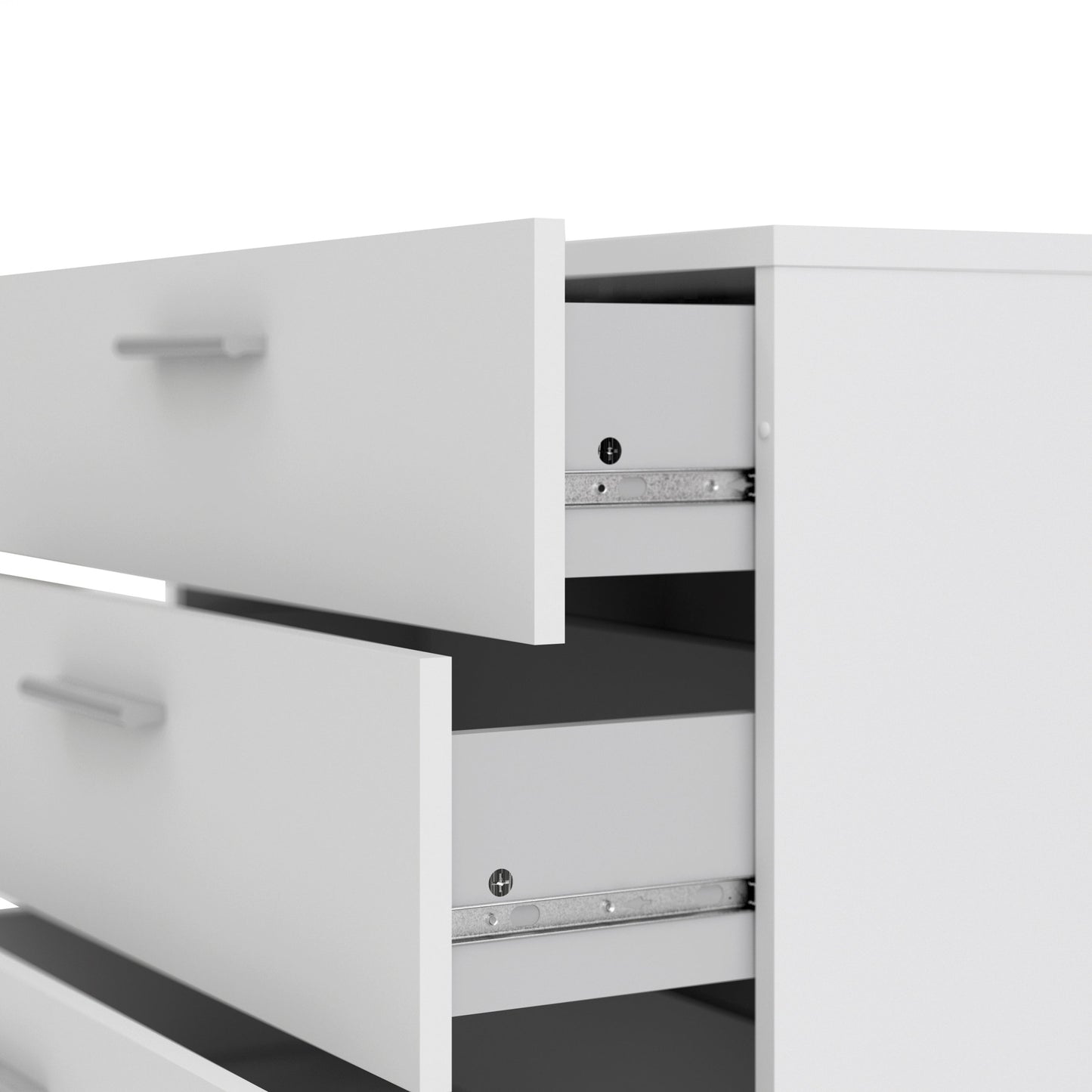 Cote | Furniture Pepe Chest of Drawers, 4 Drawers - White Pepe, Chest of Drawers 710705054949