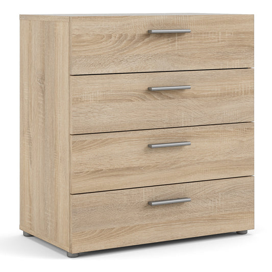 Cote | Furniture Pepe Chest of Drawers, 4 Drawer - Oak Pepe, Chest of Drawers 71070505akak