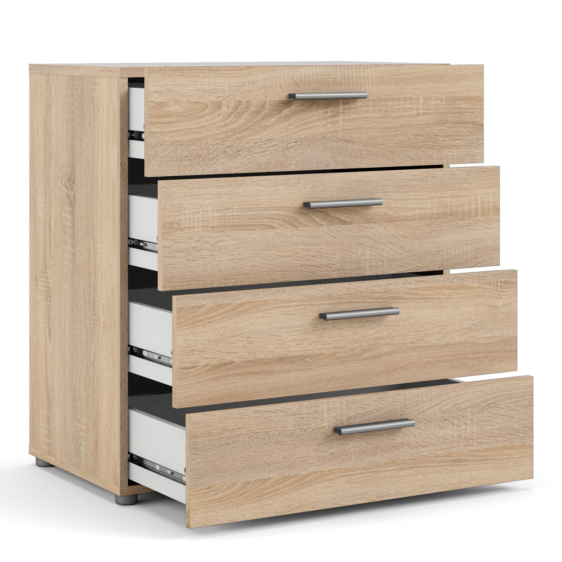 Cote | Furniture Pepe Chest of Drawers, 4 Drawer - Oak Pepe, Chest of Drawers 71070505akak