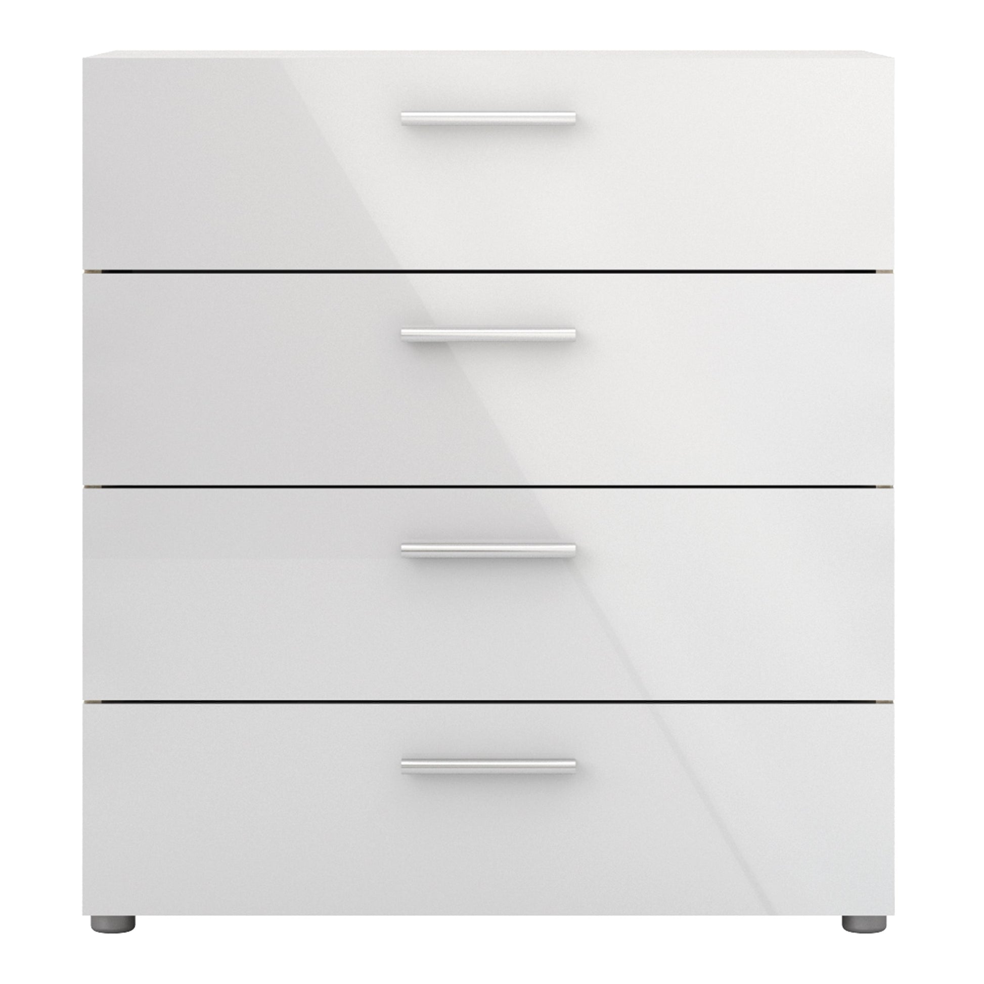 Cote | Furniture Pepe Chest of Drawers, 4 Drawer - Oak & White Pepe, Chest of Drawers 71070505akuu