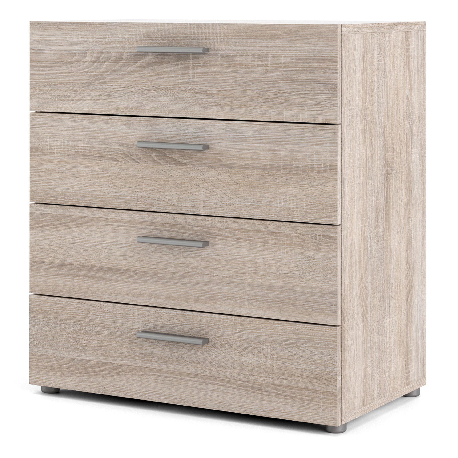 Cote | Furniture Pepe Chest of Drawers, 4 Drawer - Truffle Oak Pepe, Chest of Drawers 71070505cjcj