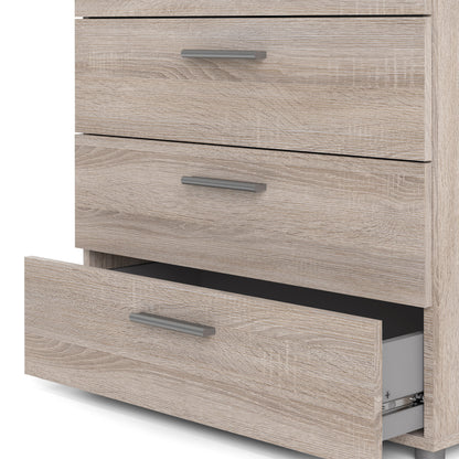 Cote | Furniture Pepe Chest of Drawers, 4 Drawer - Truffle Oak Pepe, Chest of Drawers 71070505cjcj