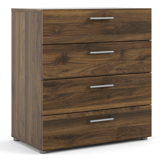 Cote | Furniture Pepe Chest of Drawers, 4 Drawer - Walnut Pepe, Chest of Drawers 71070505djdj