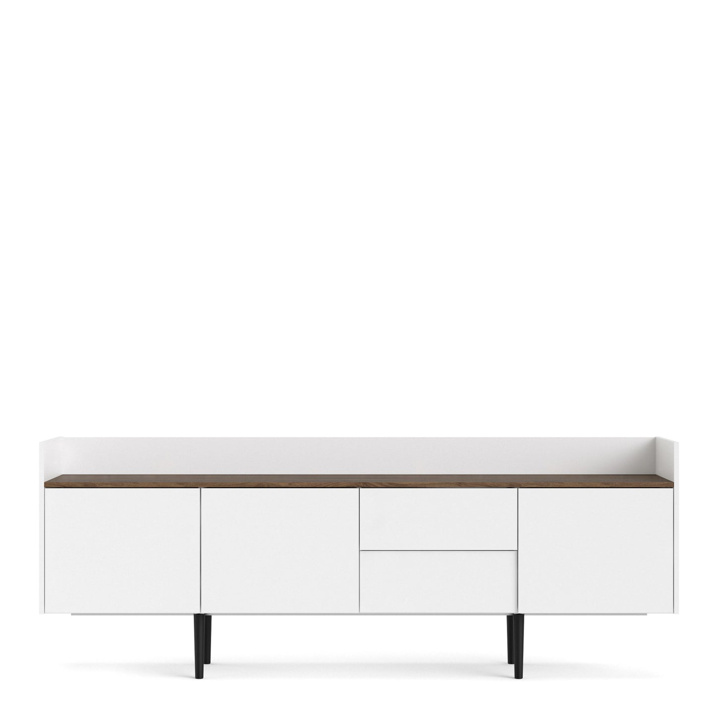 Cote | Furniture Unit Sideboard, 2 Drawer + 3 Door - White & Walnut Unit, Sideboards 7137090049dj