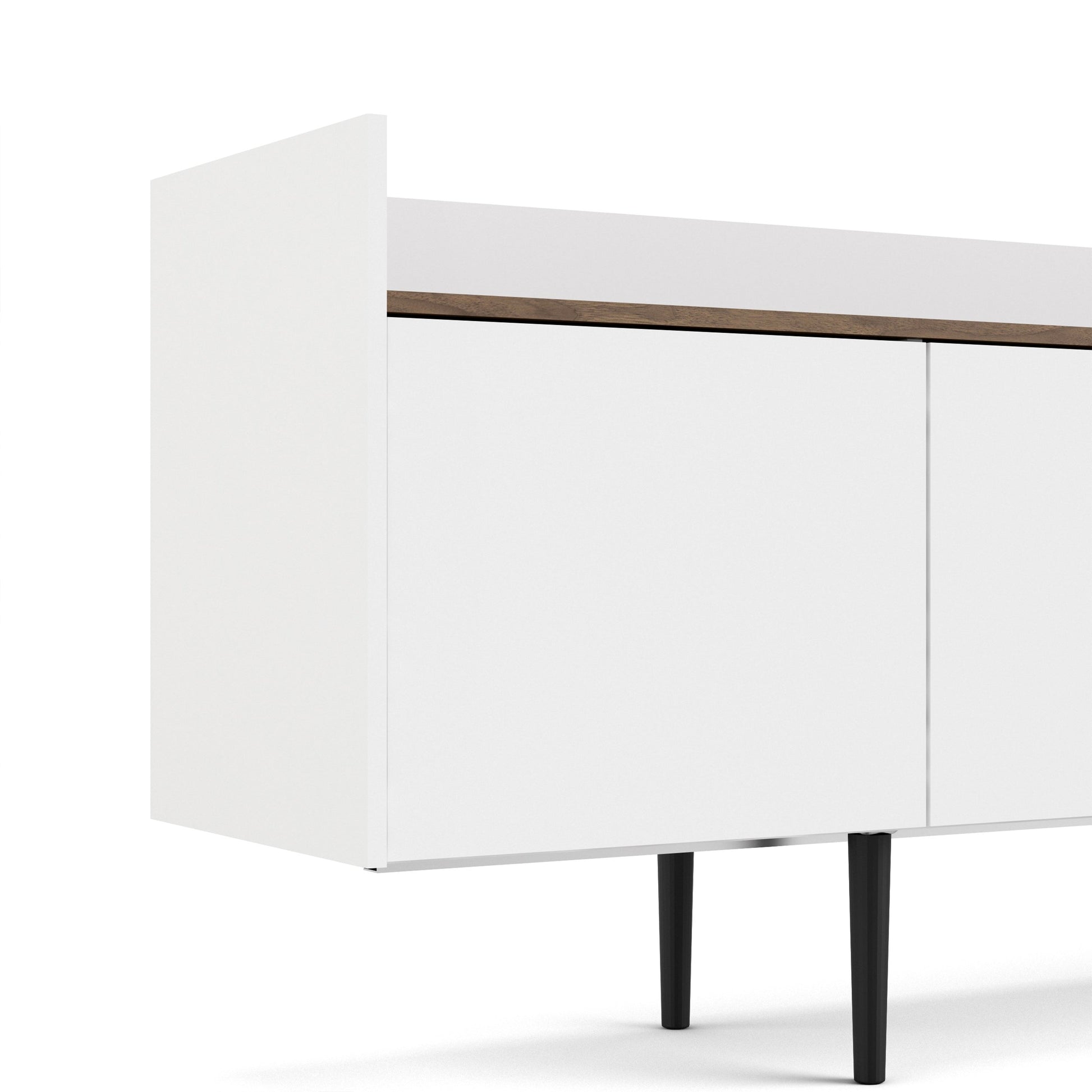 Cote | Furniture Unit Sideboard, 2 Drawer + 3 Door - White & Walnut Unit, Sideboards 7137090049dj