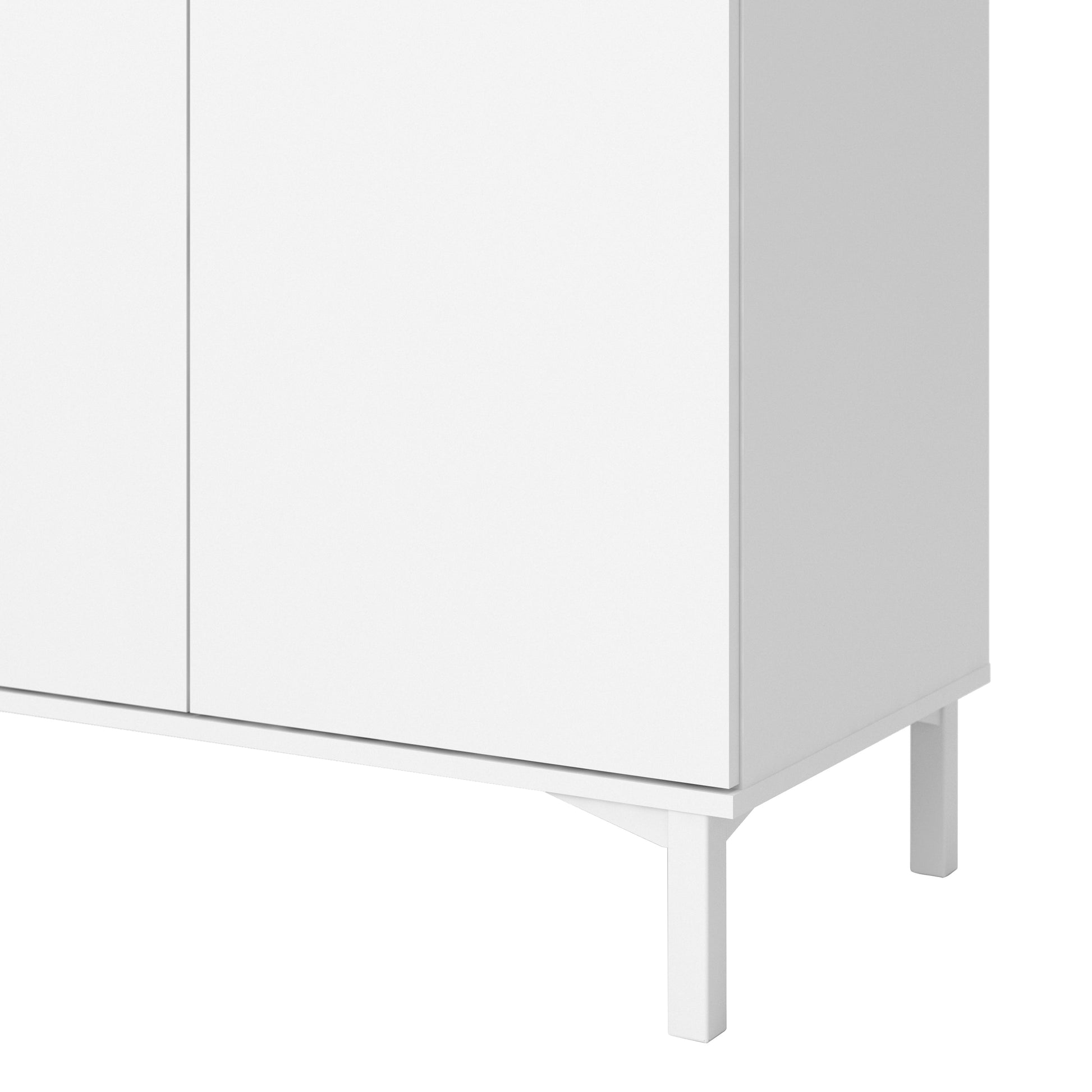 Cote | Furniture Roomers Sideboard,  3 Drawer + 3 Door - White & Oak Roomers, Sideboards 7169217849ak