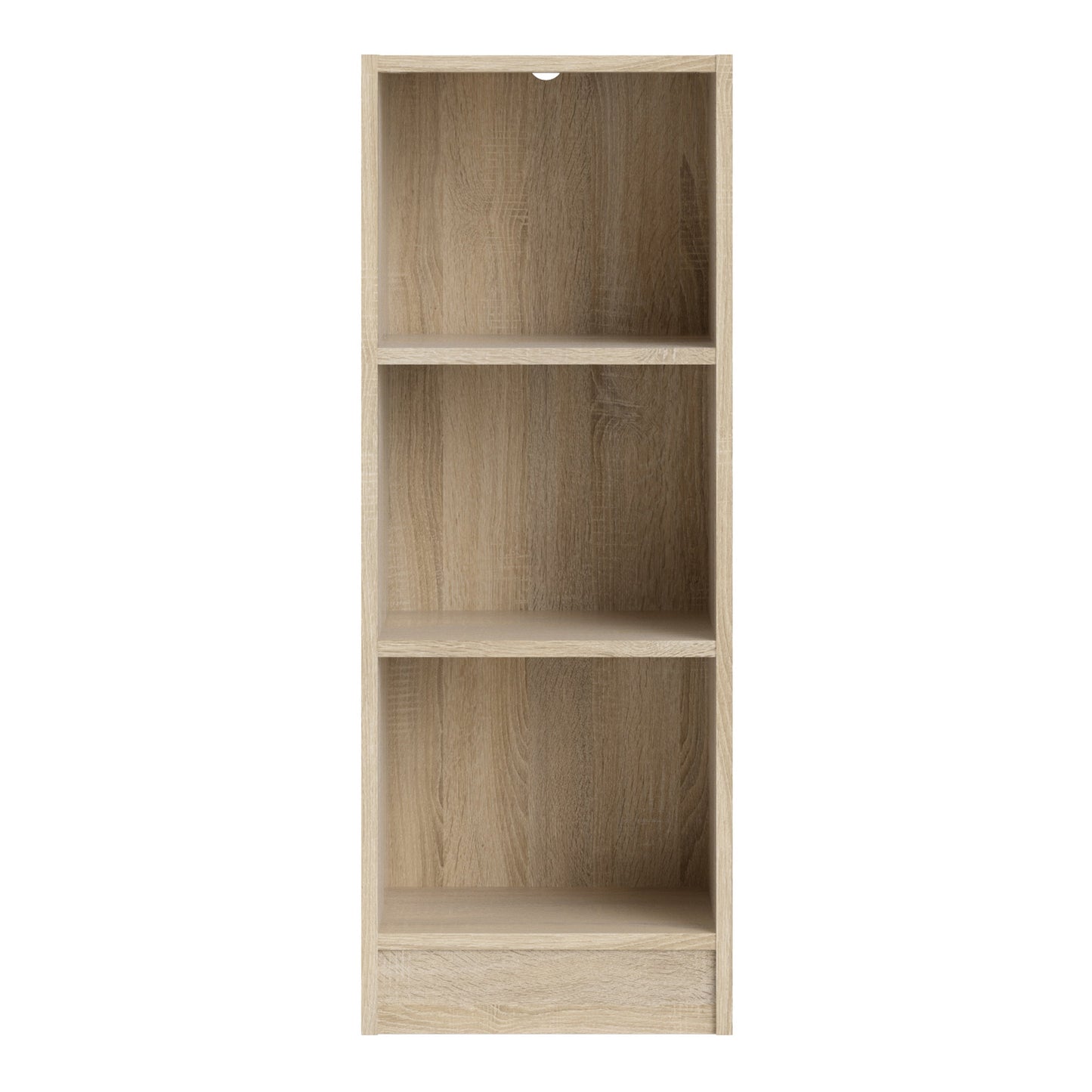 Cote | Furniture Basic Bookcase, Low Narrow (2 Shelves) - Oak Basic, Bookcases 71871774ak