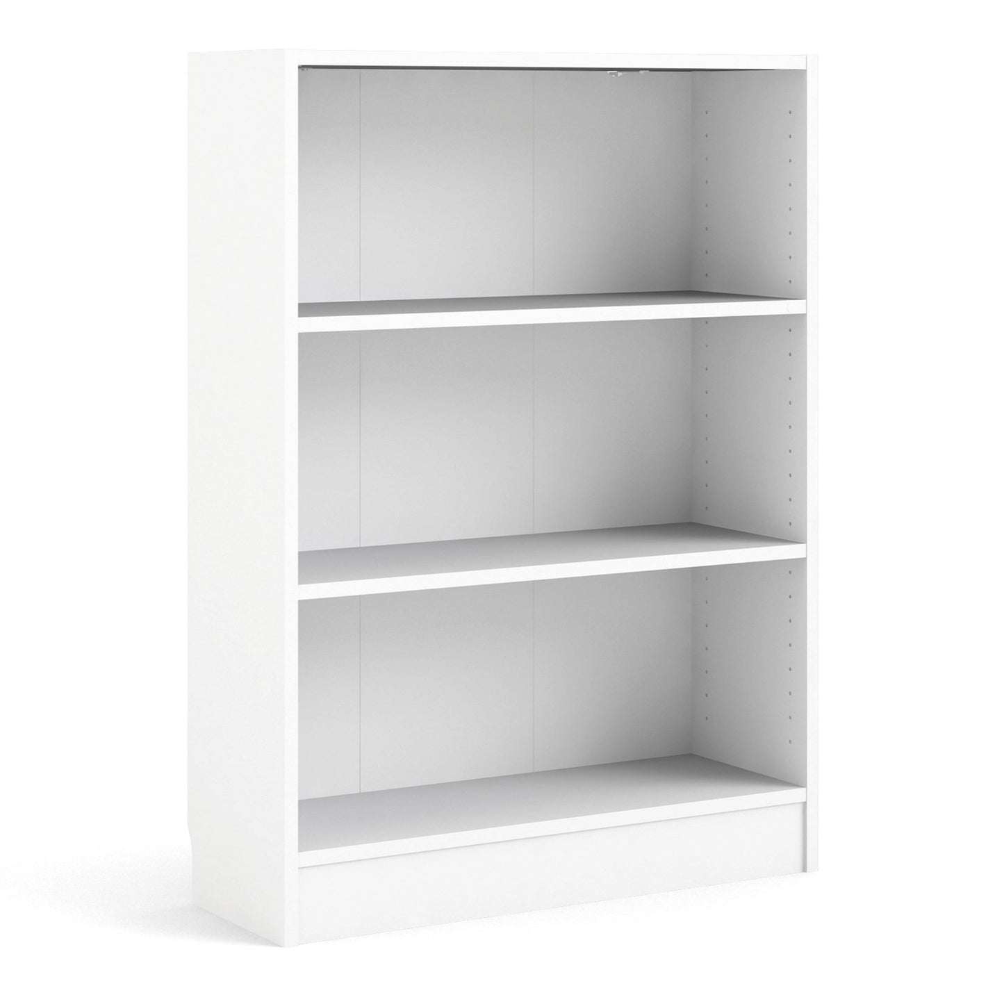 Cote | Furniture Basic Bookcase, Low Wide (2 Shelves) - White Basic, Bookcases 7187177649