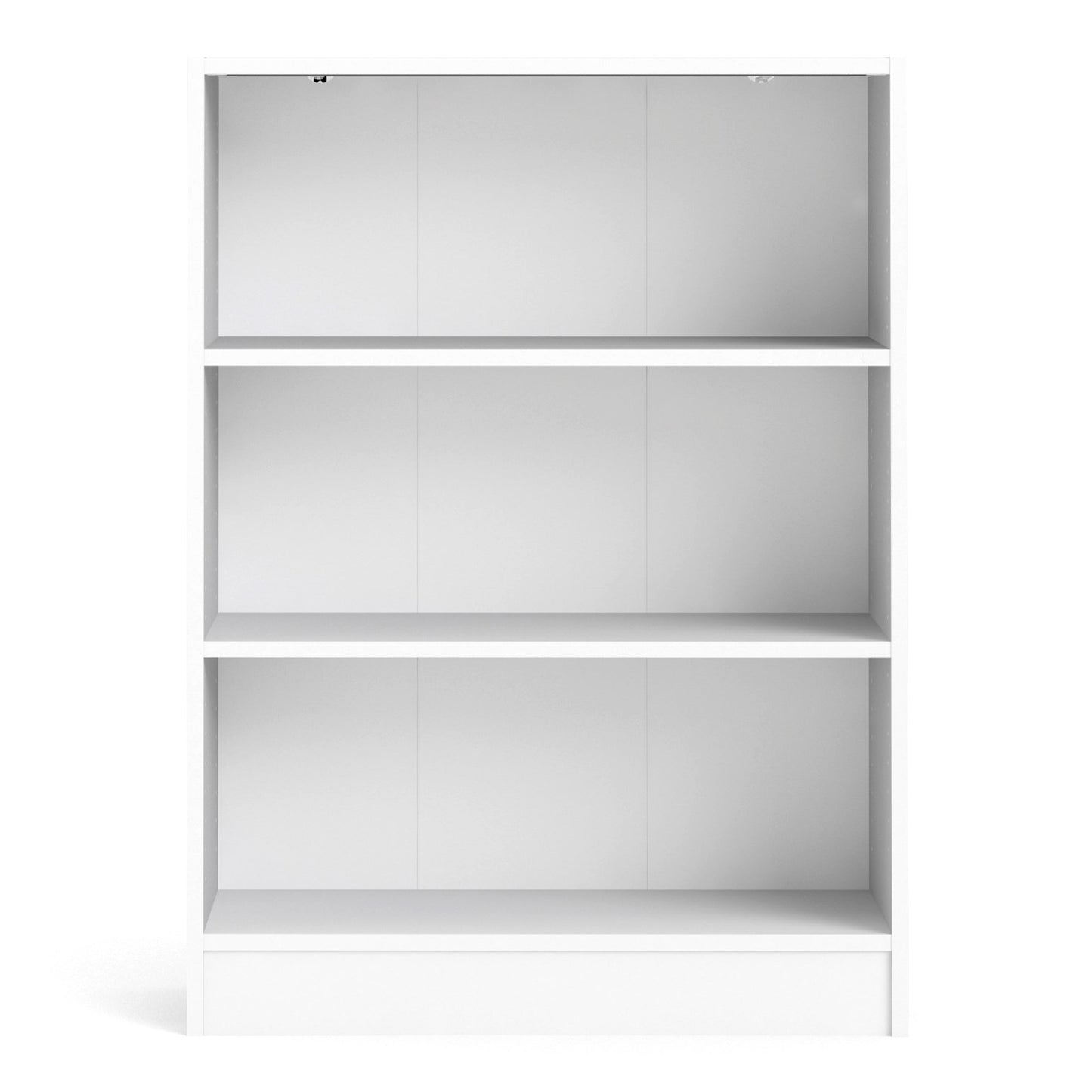 Cote | Furniture Basic Bookcase, Low Wide (2 Shelves) - White Basic, Bookcases 7187177649